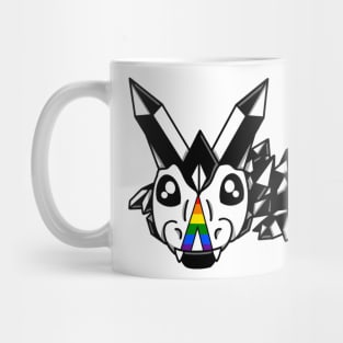 Ally Pride Fidget Crystal Dragon Mug